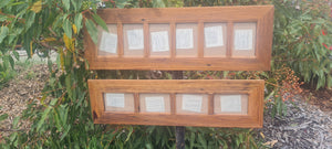 Salvaged Timber Photo Frame for 8 Photos