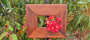 Red Gum Australian Recycled Timber Photo Frames 9cm wide surround in All Sizes