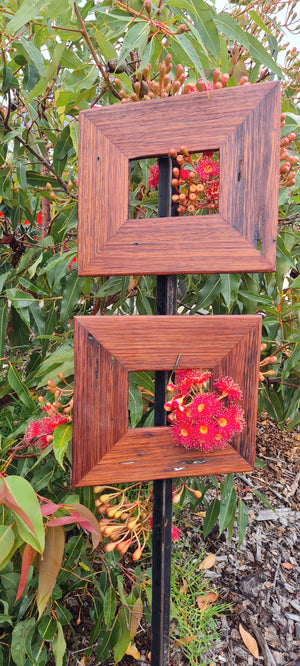 Red Gum Australian Recycled Timber Photo Frames 9cm wide surround in All Sizes