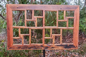 Timber 20 photo frame in recycled timber, a multi picture photo frame for a great Australian gift idea